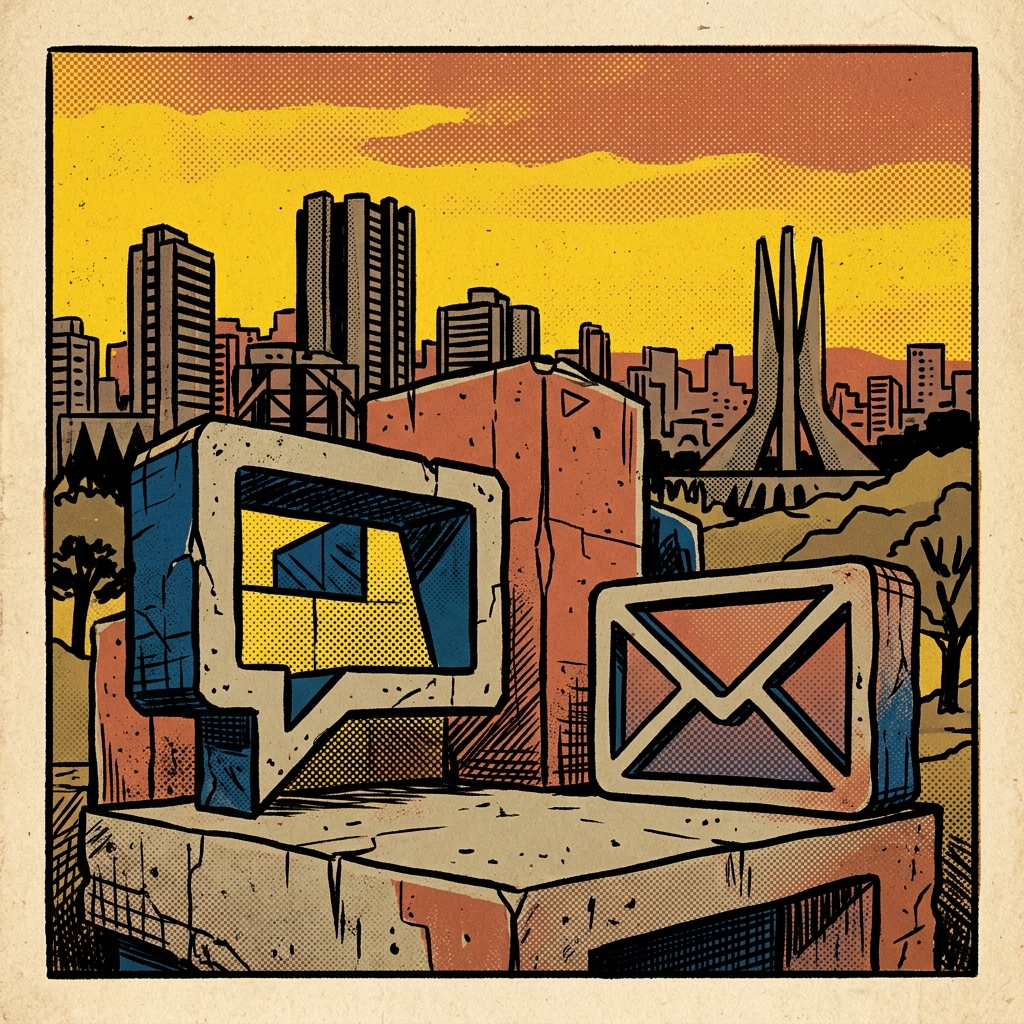 Ilustração de Contato - Melhores de Goiânia