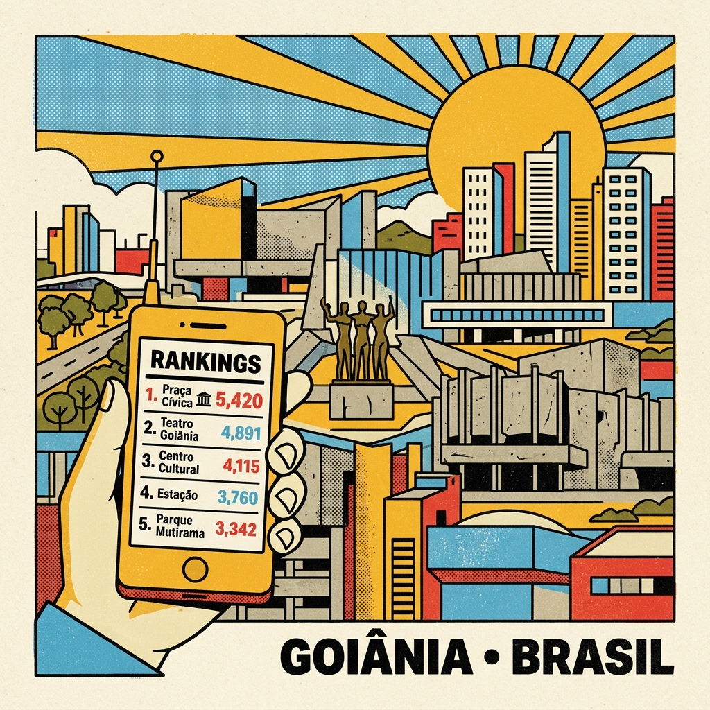 Ilustração conceitual de Goiânia